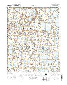 Meade River B-3 NW 2013 topographic map thumbnail