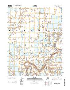 Meade River C-3 SW 2013 topographic map thumbnail