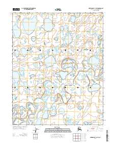 Harrison Bay B-3 SW 2013 topographic map thumbnail