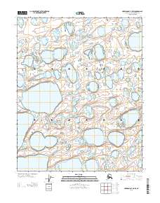 Harrison Bay B-5 SW 2013 topographic map thumbnail