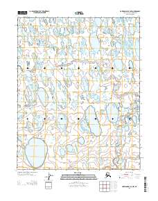 Harrison Bay B-4 NW 2013 topographic map thumbnail