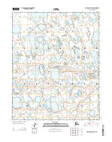 Harrison Bay B-5 NW 2013 topographic map thumbnail
