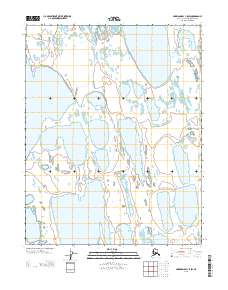 Harrison Bay C-5 SW 2013 topographic map thumbnail