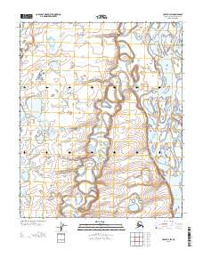 Umiat D-3 SW topographic map thumbnail