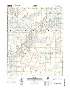 Harrison Bay A-4 NE 2013 topographic map thumbnail