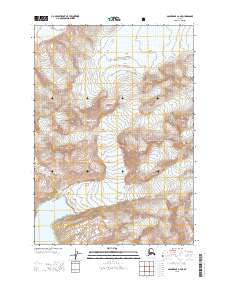 Anchorage A-2 NE 2013 topographic map thumbnail