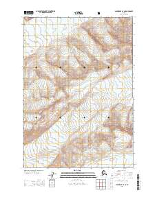 Anchorage B-2 SE 2013 topographic map thumbnail
