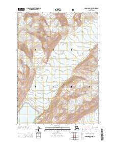 Anchorage B-2 SW 2013 topographic map thumbnail