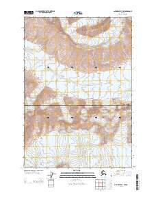 Anchorage B-3 NW 2013 topographic map thumbnail