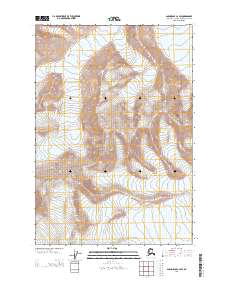 Anchorage C-2 SW 2013 topographic map thumbnail