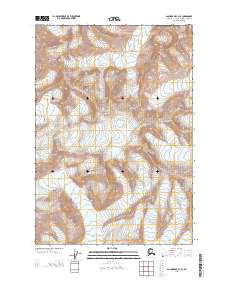 Anchorage C-3 SE 2013 topographic map thumbnail