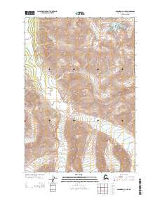 Anchorage C-1 NW 2013 topographic map thumbnail