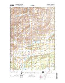 Anchorage D-1 NW 2013 topographic map thumbnail