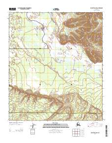 Big Delta B-6 SW 2013 topographic map thumbnail
