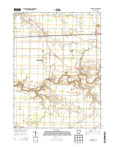 Miller City 2013 topographic map thumbnail