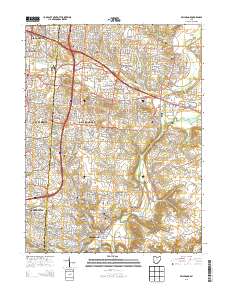 Bellbrook 2013 topographic map thumbnail