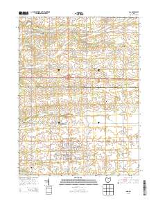 Ada 2013 topographic map thumbnail
