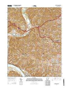Addyston 2013 topographic map thumbnail