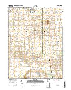 Alvada 2013 topographic map thumbnail