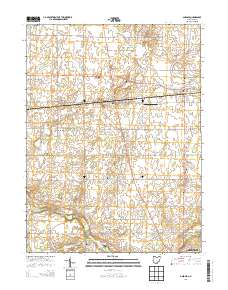 Ansonia 2013 topographic map thumbnail