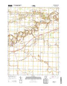 Antwerp 2013 topographic map thumbnail