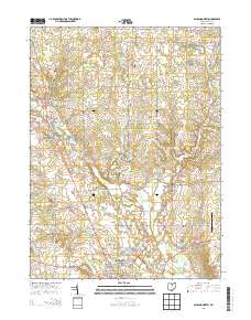 Ashland North 2013 topographic map thumbnail
