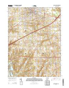 Ashland South 2013 topographic map thumbnail
