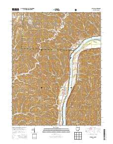 Athalia 2013 topographic map thumbnail
