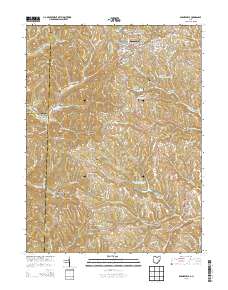 Barnesville 2013 topographic map thumbnail
