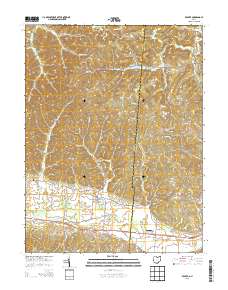 Beaver 2013 topographic map thumbnail