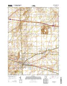 Bellevue 2013 topographic map thumbnail