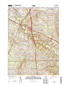 Berea 2013 topographic map thumbnail