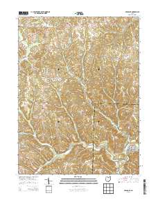 Bergholz 2013 topographic map thumbnail