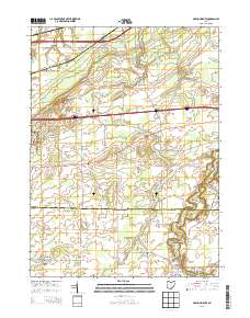 Berlin Heights 2013 topographic map thumbnail