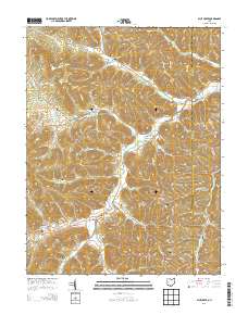 Blue Creek 2013 topographic map thumbnail