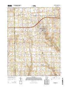 Brookville 2013 topographic map thumbnail
