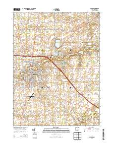 Bucyrus 2013 topographic map thumbnail
