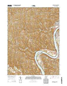 Businessburg 2013 topographic map thumbnail