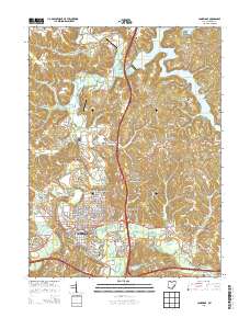 Cambridge 2013 topographic map thumbnail