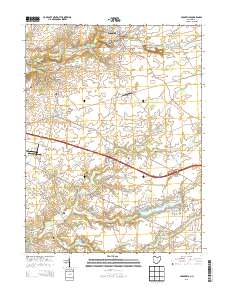 Cedarville 2013 topographic map thumbnail