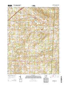 Chesterville 2013 topographic map thumbnail