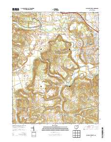 Chillicothe West 2013 topographic map thumbnail