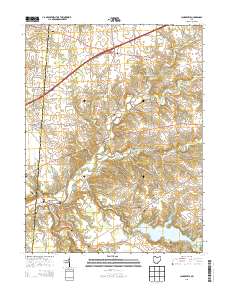 Clarksville 2013 topographic map thumbnail