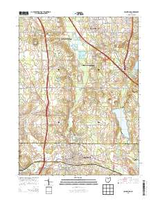 Columbiana 2013 topographic map thumbnail
