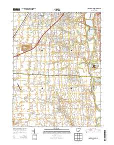 Commercial Point 2013 topographic map thumbnail