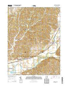 Conesville 2013 topographic map thumbnail