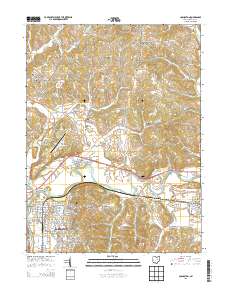Coshocton 2013 topographic map thumbnail