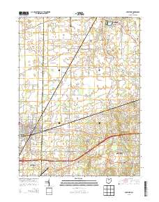 Crestline 2013 topographic map thumbnail