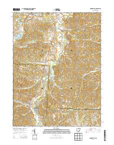 Crooksville 2013 topographic map thumbnail