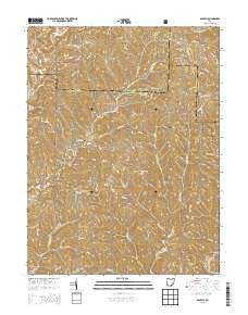 Dalzell 2013 topographic map thumbnail